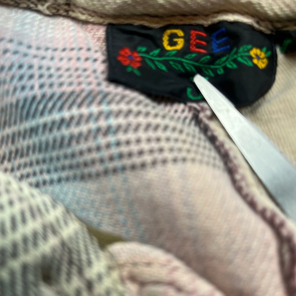 GEE Collection Womens Medium Patchwork Embroidere… - image 3